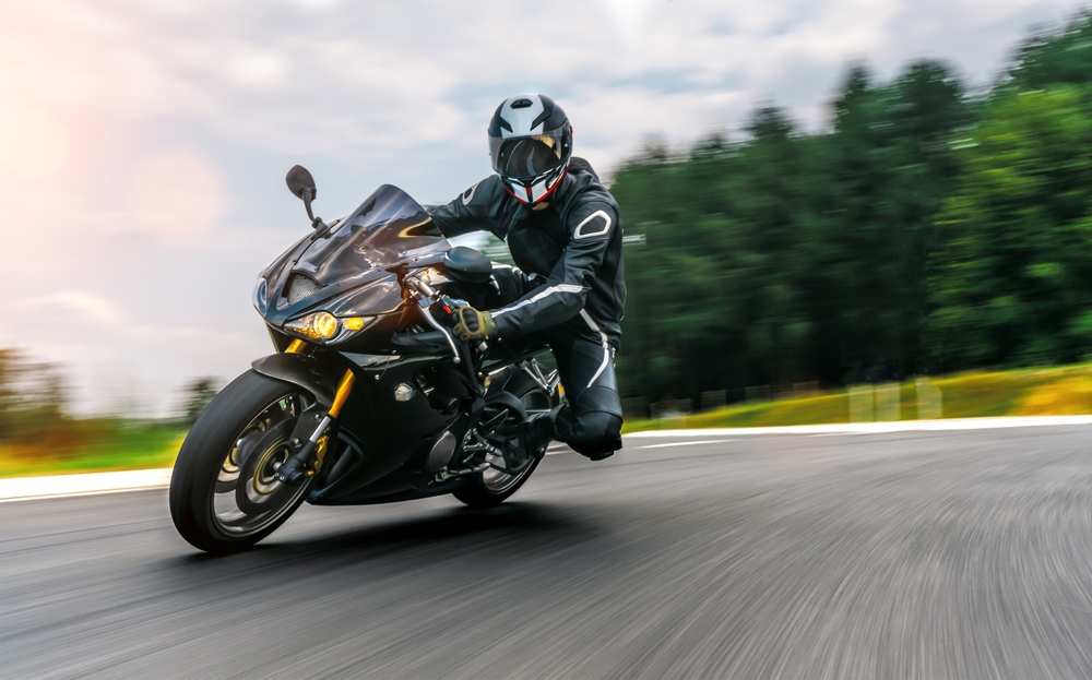 Motorbike,On,The,Road,Driving,Fast.,Having,Fun,On,The